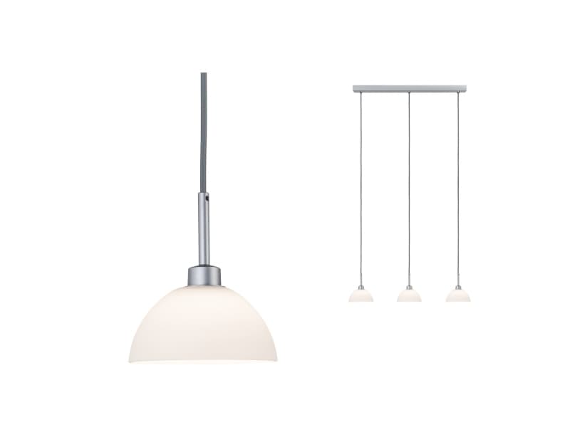 Paulmann 709.25, 3 lampor, GU10, IP20, Krom