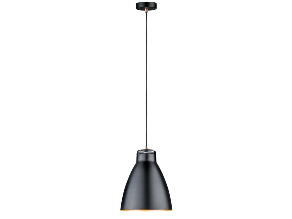 Paulmann 79609, 1 lampor, E27, Svart, Koppar