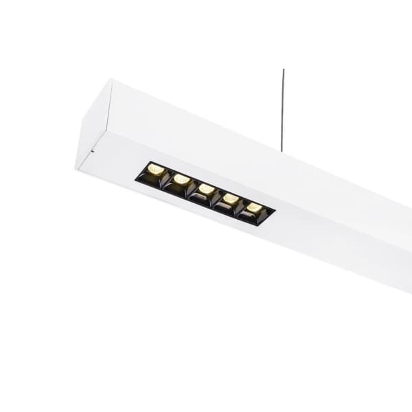 SLV Q-LINE PD, LED, 4000 K, 4600 lm, IP20, Valkoinen