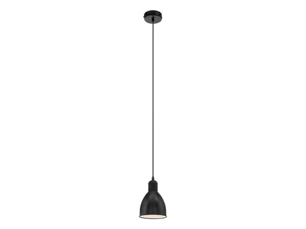 Eglo Priddy - Taklampe - 1 sokkel - E27 - svart, hvit