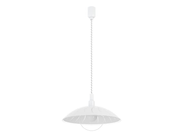 EGLO Alvez, Flexibelt fäste, Vit, Transparent, Vit, Glas, Plast, Glas, inomhus