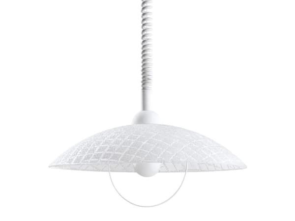 EGLO Alvez, Flexibelt fäste, Vit, Transparent, Vit, Glas, Plast, Glas, inomhus