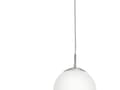 Miniatyrbild 2 av 5: Eglo Rondo - Hängande lampa - 1 uttag - E27 - sfär - satinnickel, vit
