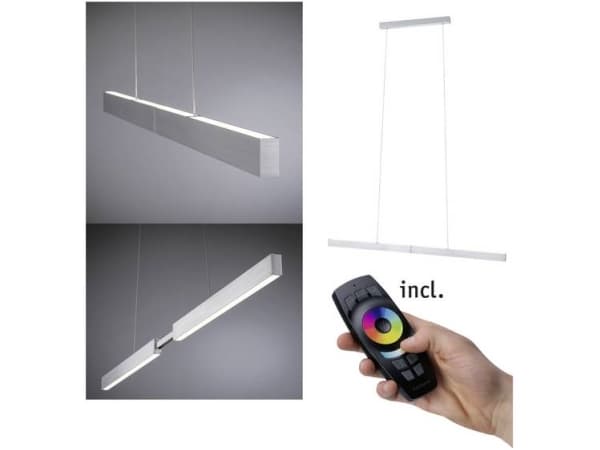 Paulmann 798.15, Fleksibel montering, Grå, Grå, 1 ampuller, LED, 18 W