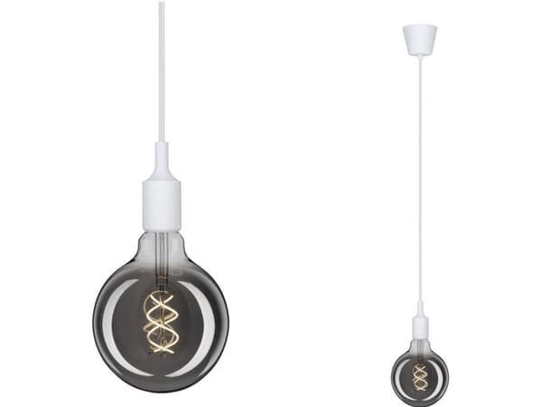 Paulmann 503.83, Flexibelt fäste, Vit, Vit, Plast, Silikon, Sovrum, Barnrum, Hemmakontor, Kök, Kontor, Restaurang, Terrass, II