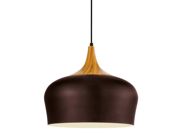 EGLO Obregon, Fleksibel montering, Brun, Krem, Eik, Brun, Stål, Innendørs, II