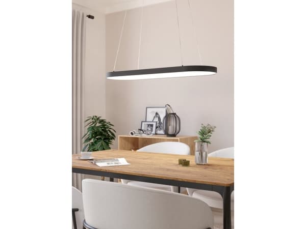 EGLO Codriales, Sort, Hvit, Sort, Hvit, Plast, Stål, Sort, LED, 27 W