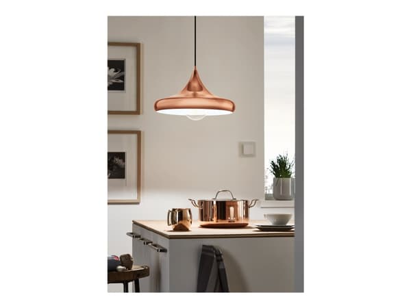 Eglo Coretto 2 - Taklampe - 1 sokkel - E27 - bøkker
