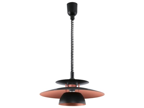 Eglo Brenda - Taklampe - 1 sokkel - E27 - svart, kobber