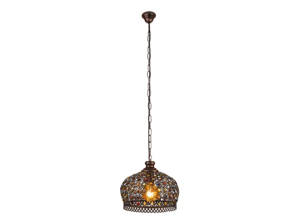 Eglo Jadida - Taklampe - 1 sokkel - E27 - copper-colored antique Kobber