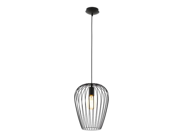 EGLO NEWTOWN PENDEL SORT Ø275 Svart