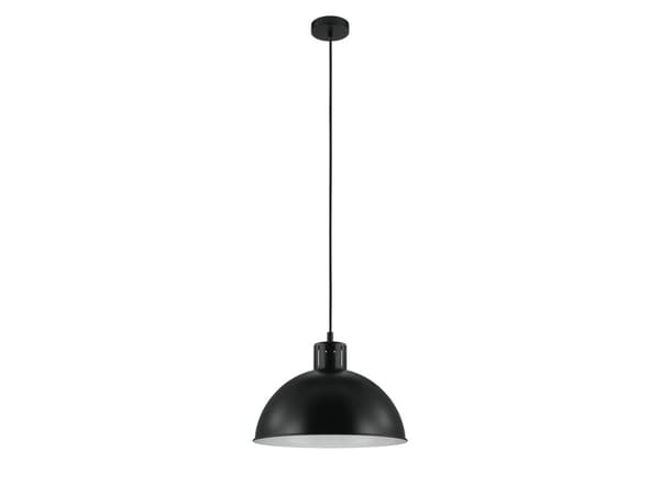 Eglo TRURO - Taklampe - 1 sokkel - E27 - svart, hvit