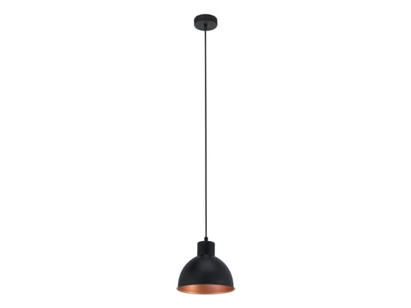 EGLO Truro 1, Fleksibel montering, Sort, Kobber, Sort, Kopper, Stål, IP20, 1 ampuller