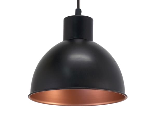 EGLO Truro 1, Fleksibel montering, Sort, Kobber, Sort, Kopper, Stål, IP20, 1 ampuller