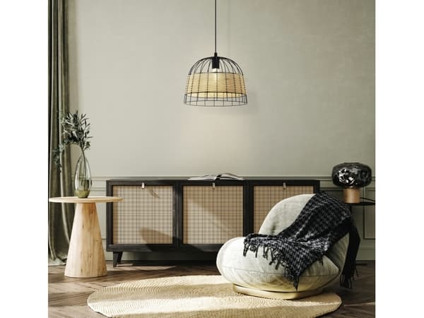 EGLO Anwick, Flexibelt fäste, Svart, Brun, Svart, Brun, Stål, inomhus, IP20