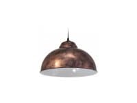 Eglo Truro 2 - Taklampe - 1 sokkel - E27 - antikkobber