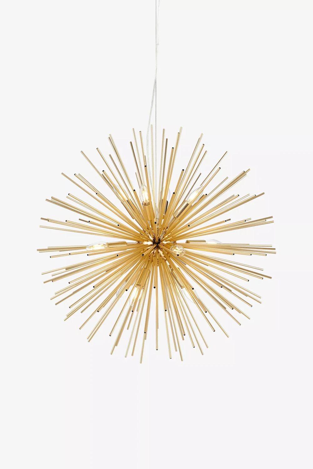 Soleil Pendel 72 cm Guld