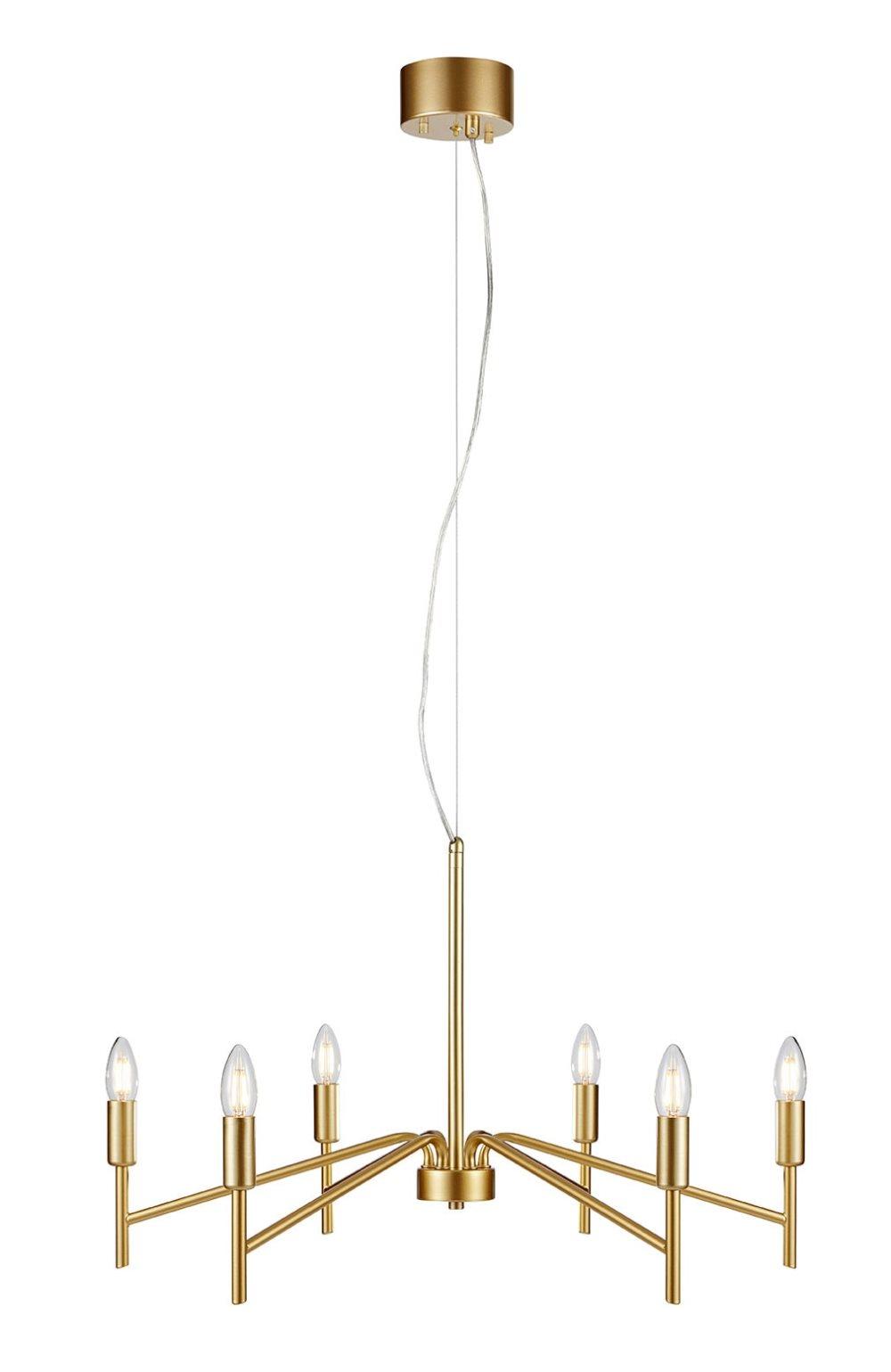 Monarch Pendel 6 Painted Gold