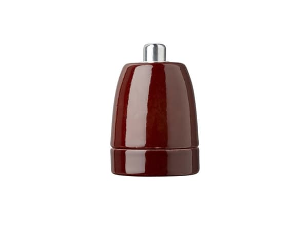 PORCELÆNSFATNING P7 E27 KERAMIK GALVANISERET