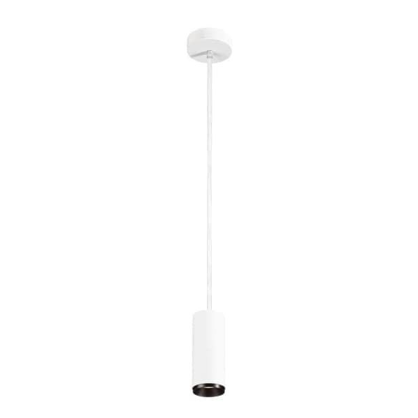 SLV Numinos PD Dali S, Flexibelt fäste, Vit, Aluminium, Rund
