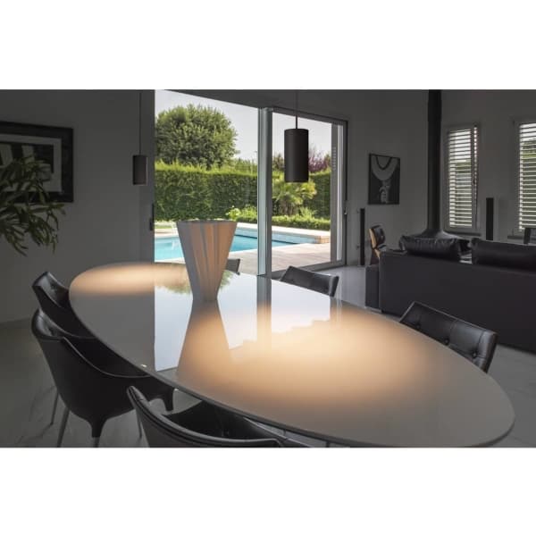 SLV NUMINOS PD PHASE L, Fleksibel montering, Sort, Sort, Aluminium, Aluminium, Cylinder
