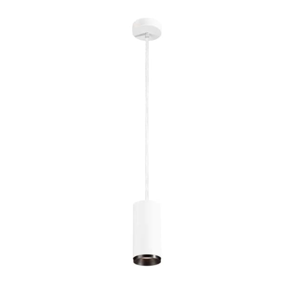 SLV NUMINOS M, Fleksibel montering, Hvit, Hvit, Aluminium, I, 1 ampuller