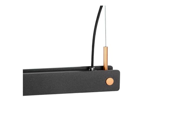 SLV Noya PD Phase, Flexibelt fäste, Svart, Aluminium, Universal