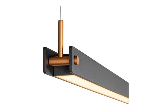 SLV Noya PD Phase, Flexibelt fäste, Svart, Aluminium, Universal