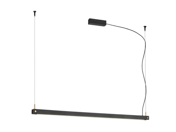 SLV Noya PD Phase, Flexibelt fäste, Svart, Aluminium, Universal