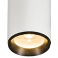 Miniatyrbilde 3 av 6: SLV Numinos XL, Fleksibel montering, Hvit, Sort, Aluminium, Cylinder, Hvit