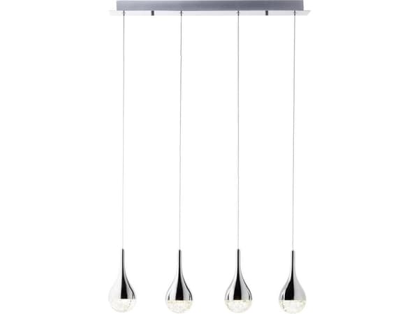 Brilliant Frizzante G93424/15 LED-pendullys LED (RGB) LED indbygget 20 W Krom