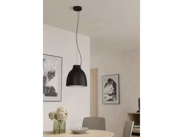 EGLO CAMASCA pendel i sortlakkeret stål