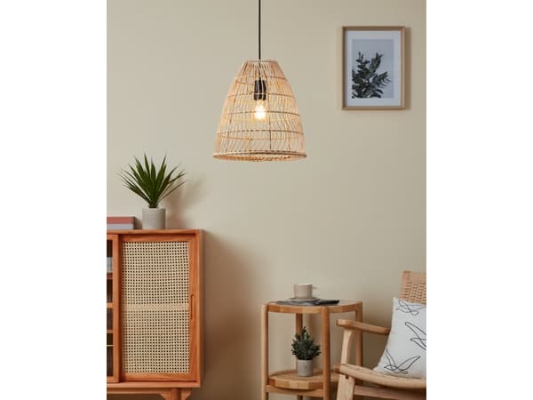 EGLO 43866, 1 ampuller, E27, IP20, Naturlig, Stål