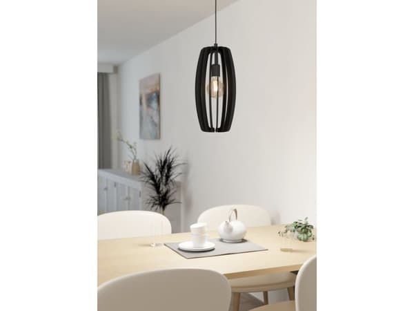 EGLO BAJAZZARA PENDEL E27 SORT