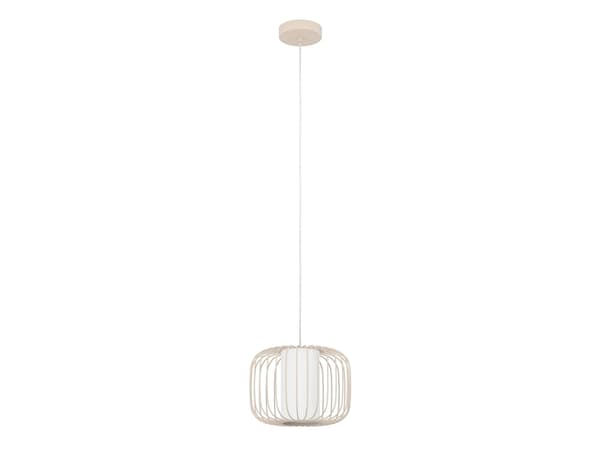EGLO TERRAROSA PENDEL E27 Ø285 SAND/VIT