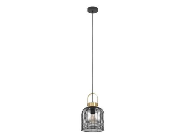 EGLO ROUNDHAM PENDEL E27 Ø220 SORT/BM