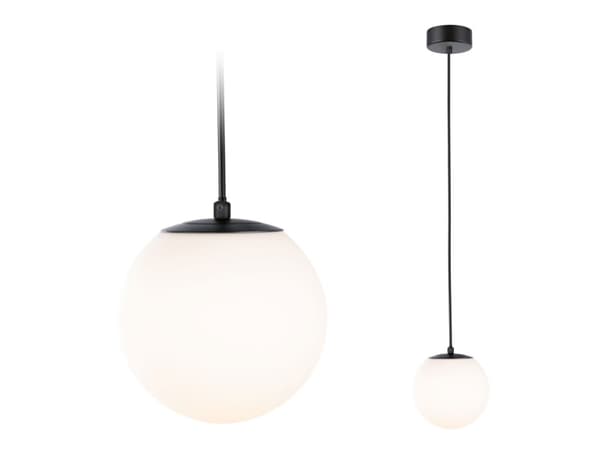 Paulmann Gove, 1 ampuller, LED, Ikke-utskiftbare pærer, 3000 K, IP44, Sort, Hvit