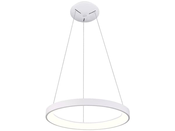 Deko Light Sculptoris 400 342189 Pendullampe LED (RGB) LED indbygget 30 W Trafikhvid (RAL 9016)