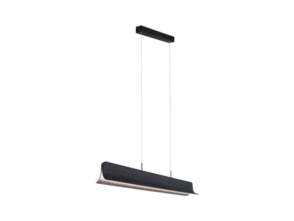 Paulmann Noyan, 1 ampuller, LED, 2700 K, IP20, Antrasitt