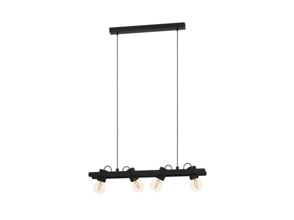 EGLO PLIMSOLL PENDEL 4XE27 L770 SORT FSC Sort