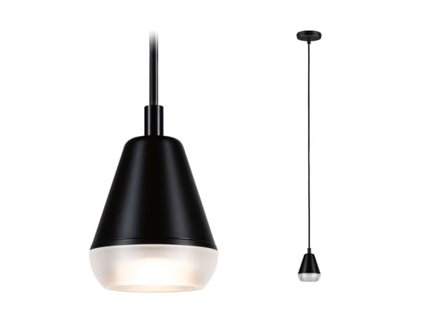 Paulmann Luia 76990 Pendullampe GU10 Satin, Sort