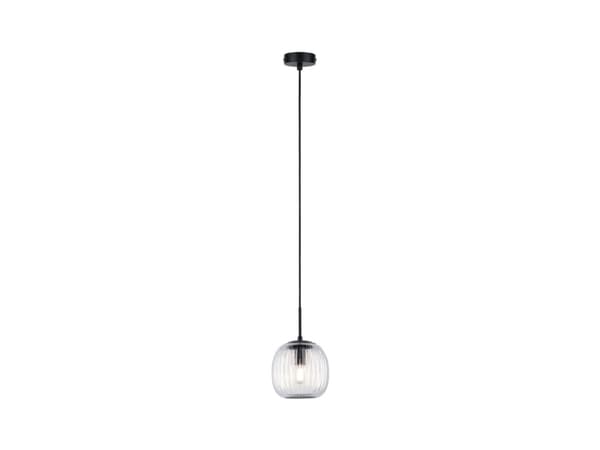 Paulmann Ruya 71147 Pendullampe E14 Glass, Sort (matt) Sort
