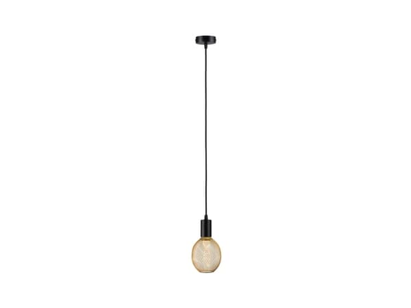Paulmann Taklampa RAVI E27 max.60W IP44 230V svart / metall