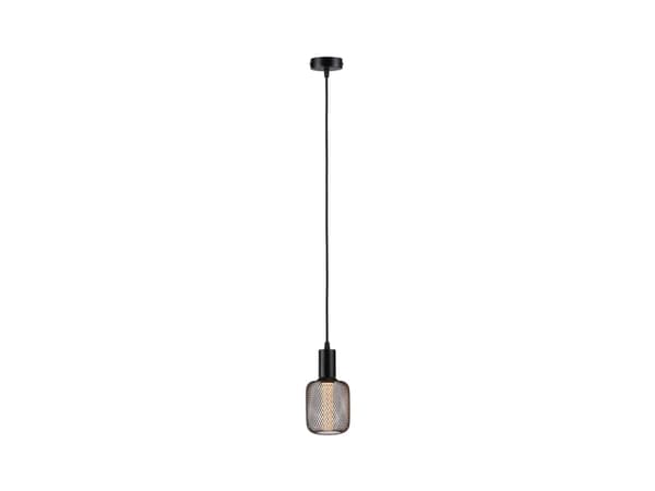 Paulmann Taklampa RAVI E27 max.60W IP44 230V svart / metall
