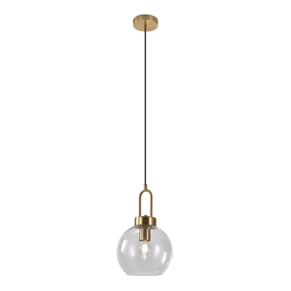 Lampe, Luton Pendel, 20x33 cm, Messing