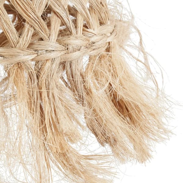 Abaca Jelly Fish Pendel - Naturlig - S