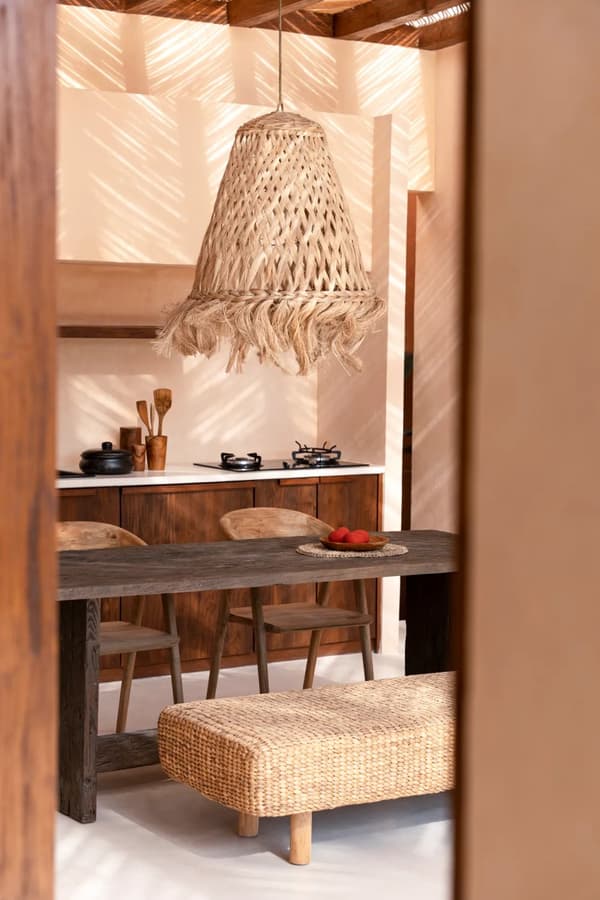 Abaca Meduusa Riippuvalaisin - Luonnollinen - L
