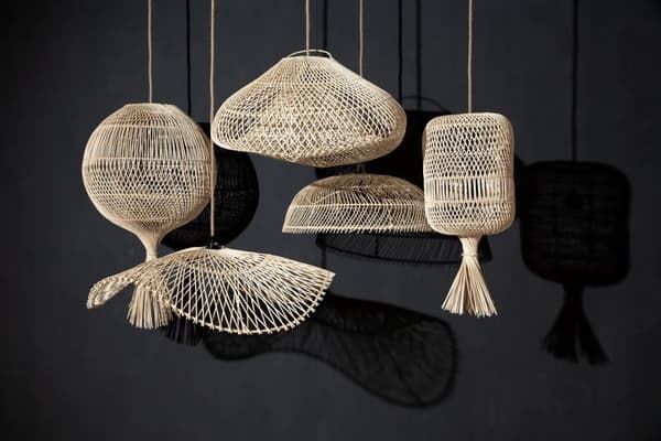 Wonton Golvlampa - Hängande - Natur