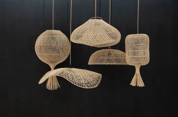 Dumpling Golv Lampa - Hänge - Natur - L