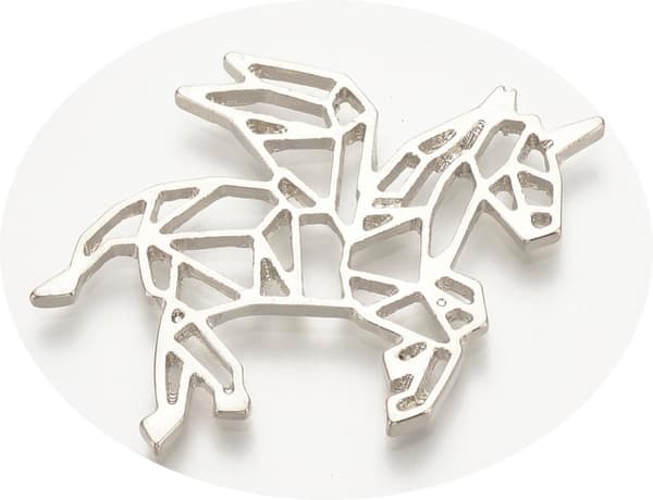 2 berlocker geometri enhörning unicorn